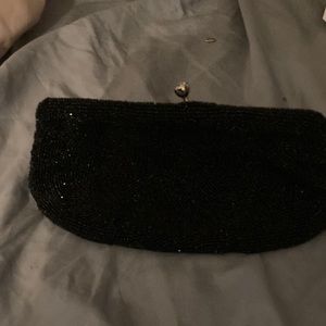 Vintage handmade whalberg clutch 1950s